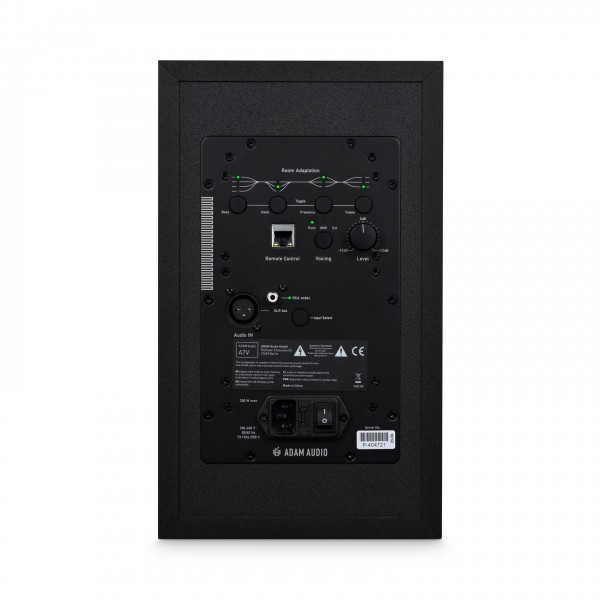 Adam Audio A7V Active Studio Monitor, Single - Back