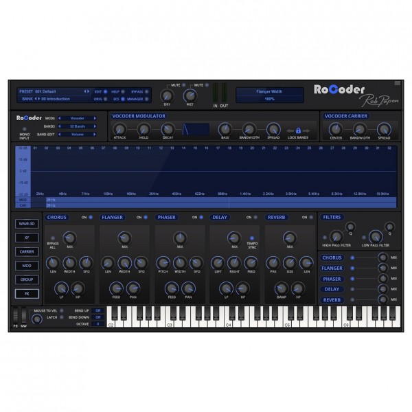 RoCoder Vocoder Plugin - FX