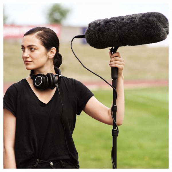 Audio Technica ATH-M50x Headphones, Black - sound recordist