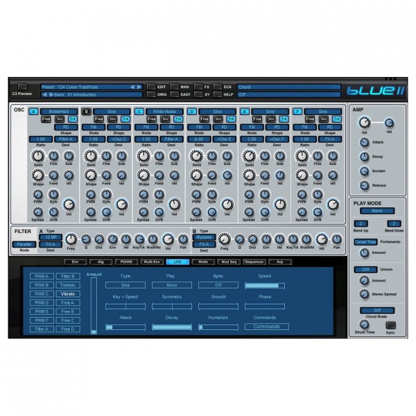Rob Papen Blue-2 Synthesizer Plugin - LFO