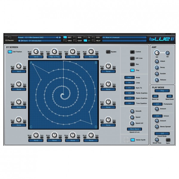 Rob Papen BLUE-2 - XY Pad