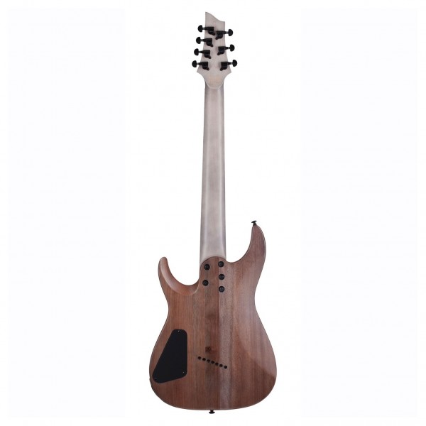 Schecter Omen Elite-7 MS, Charcoal back