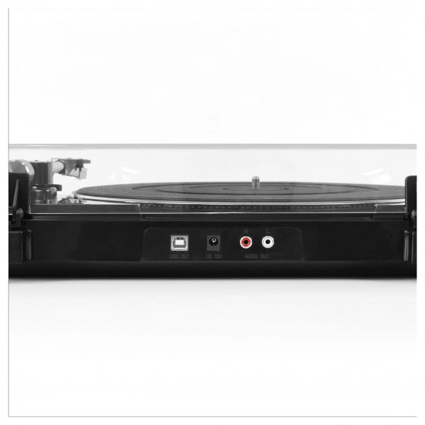 Victrola USB Turntable, Black - Rear