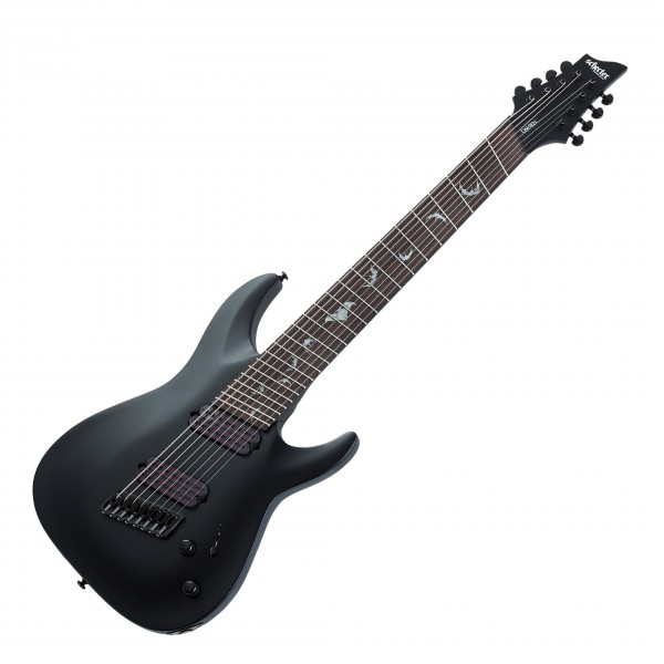Schecter Damien-8 MS, Satin Black