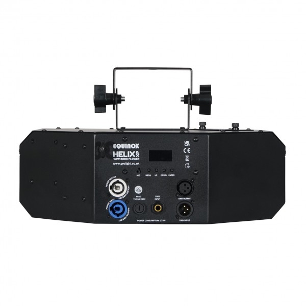 Equinox Helix XP 150W Gobo Flower - Rear
