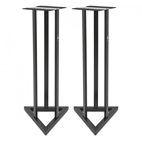 Fixed Height Studio Monitor Speaker Stands, Pair - Front