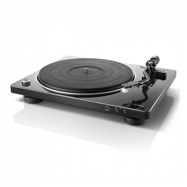 Denon DP-450 w/ PMA-600NE & Wharfedale 9.1 Black Hi-Fi Package 