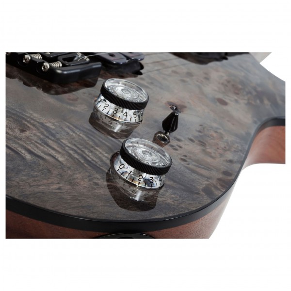 Schecter-Omen-Elite-8-MS,-Charcoal-controls
