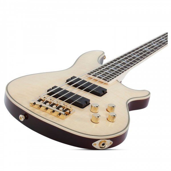 Schecter Omen Extreme-5 Bass, Gloss Natural at Gear4music