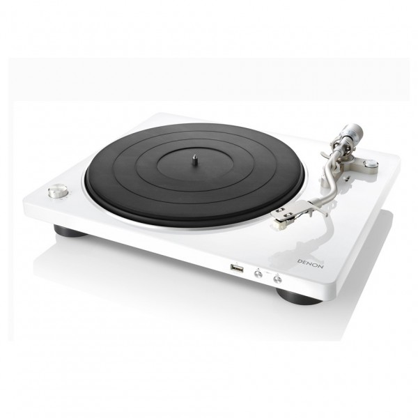 Denon DP-450 w/ PMA-600NE & Wharfedale 9.1 White Hi-Fi Package TT