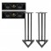 ADAM Audio A44H Active Studio Monitors, Includes Stands