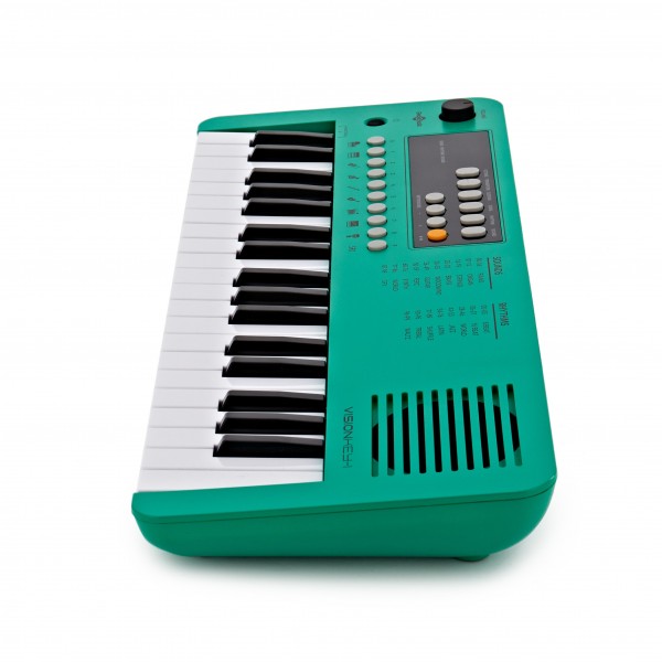 VISIONKEY-1 37 Key Mini Keyboard by Gear4music, Green - Starter Pack