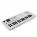 VISIONKEY-1 37 Key Mini Keyboard by Gear4music, White - Starter Pack