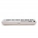 VISIONKEY-1 37 Key Mini Keyboard by Gear4music, White - Starter Pack
