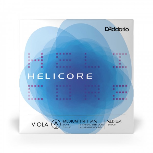 D'Addario Helicore Single Viola A String, Medium Scale, Medium Tension