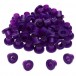Danmar Paquete de 100 arandelas de nailon para varillas de tensión, púrpura