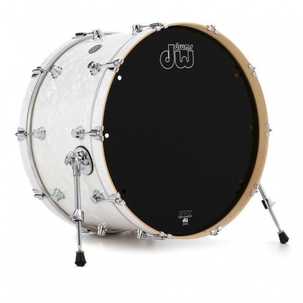 DW Performance Series™ 24" x 14" Bass Drum, White Marine