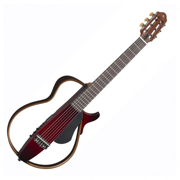 Yamaha SLG200N Nylon String Silent Guitar, Crimson Red