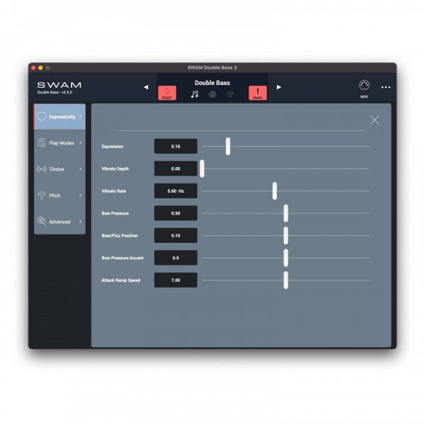 SWAM Double Bass v3 Virtual Instrument Plugin - Expression