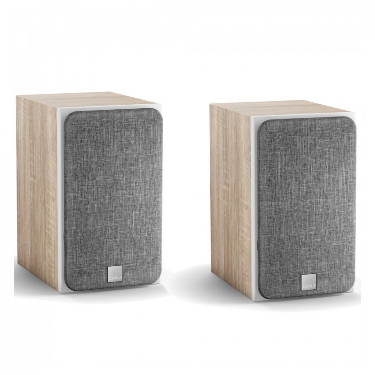DALI OBERON 1C Active Oak Bookshelf Speakers (Pair) – Nearly New