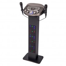 Easy Karaoke Bluetooth Karaoke System With Light Effects & 2 Mics