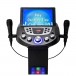 Easy Karaoke Bluetooth Karaoke System With Light Effects & 2 Mics - closeup