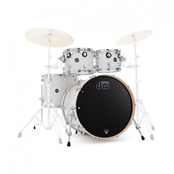 DW Performance Series™ 20" 4 Piece Shell Pack, White Marine