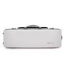 BAM Ice Supreme Hightech Oblong Violin Case, Silver Trim