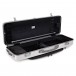 BAM Ice Supreme Hightech Oblong Violin Case, Silver Trim