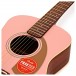 Fender Malibu Player Electro Acoustic, Shell Pink