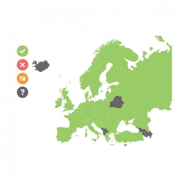 863.5 MHz - 864.5 MHz Wireless Frequency Licensing Map