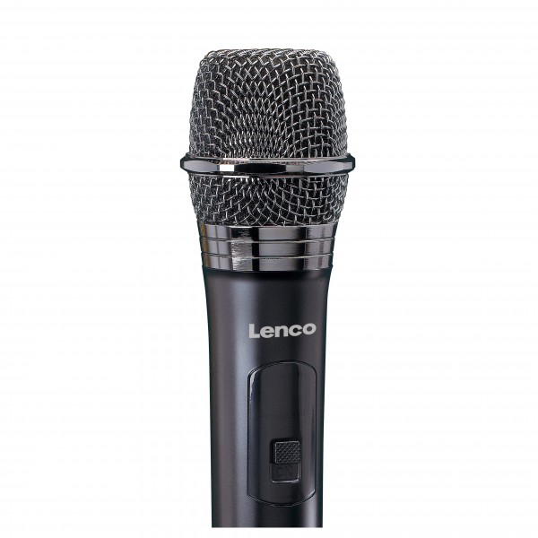 Lenco MCW-020 2 Wireless Mics with Portable Receiver - Capsule