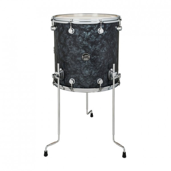 DW Drums Performance Series 16" x 14" Floor Tom, Black Diamond