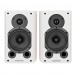 Wharfedale Diamond 9.1 Bookshelf Speakers (Pair), White Front View