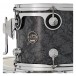 DW Drums Performance Series 5 Piece Shell Pack, Black Diamond - Shell Detail