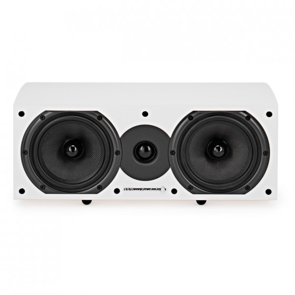 Wharfedale Diamond 9.CS Centre Speaker, White Front View