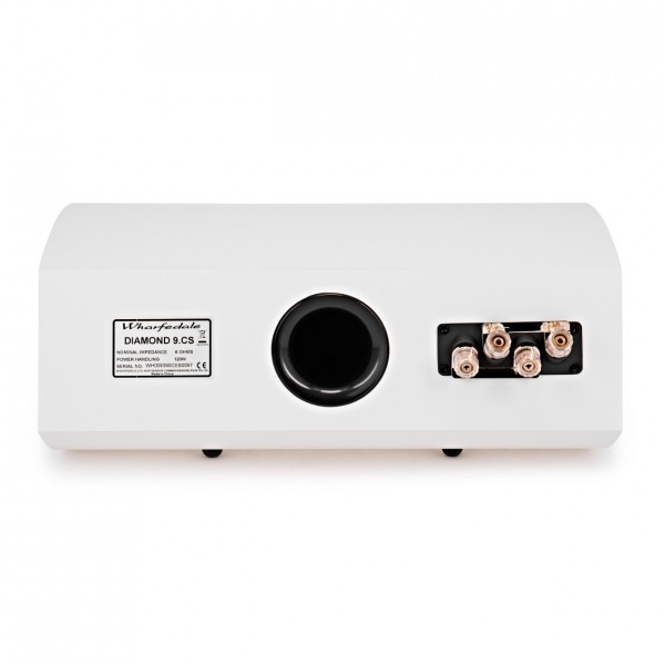 Wharfedale Diamond 9.CS Centre Speaker, White Back View