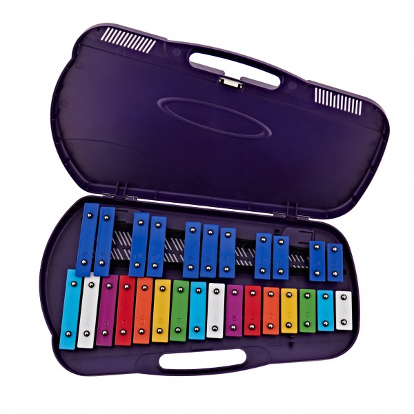 playLITE Colourful 27 Note Glockenspiel by Gear4music