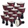 Percussion Plus Slap Djembe Pack, Rope Tuned, 15 Player Pack, Carnival