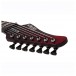 Schecter Reaper-7 Elite MS, Bloodburst headstock