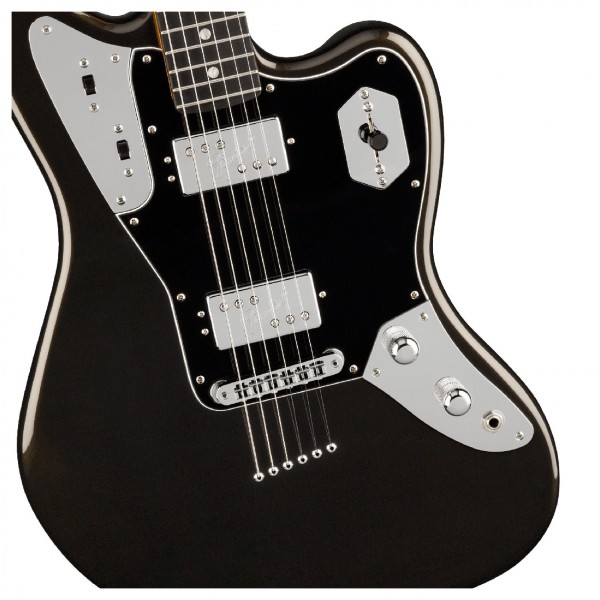 Fender 60th Anniversary Ultra Luxe Jaguar, Texas Tea body close up