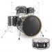 DW Drums Performance Series 5 Piece Shell pakiet w/Snare, Black Diamond