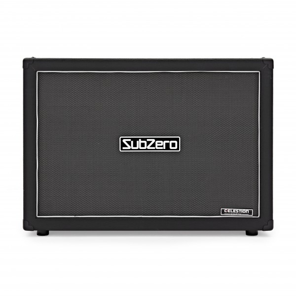 SubZero 2 x 12" Celestion Vintage 30 Cabinet, Black