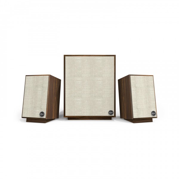 Klipsch ProMedia Heritage 2.1 Speaker System - American Walnut