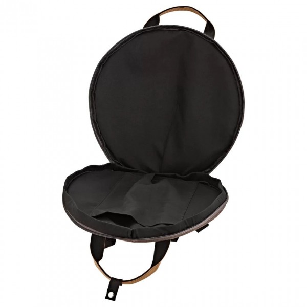 Meinl Sonic Energy Octave Steel Tongue Drum D Kurd ,Black - Bag Open