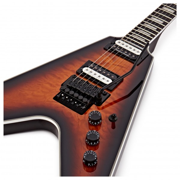 Dean V Select Floyd Quilt Top, Trans Brazilia at Gear4music