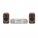 Marantz PM6007 Integrated Amp & Q 3010i, Silver Hi-Fi Package