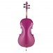 Student Full Size Cello with Case by Gear4music, Purple