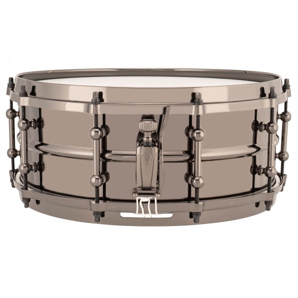 Ludwig Universal 14'' x 5.5'' Black Brass Snare Drum - Strainer