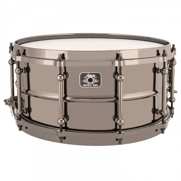 Ludwig Universal 14'' x 6.5'' Black Brass Snare Drum